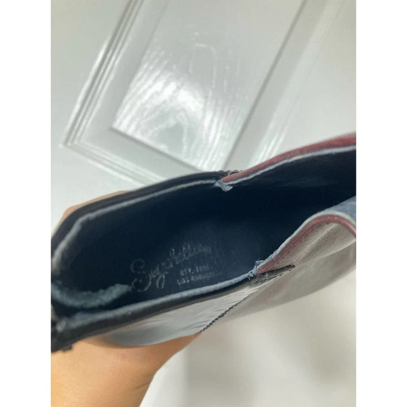 Seychelles leather color block booties sz 8 - Picture 12 of 13